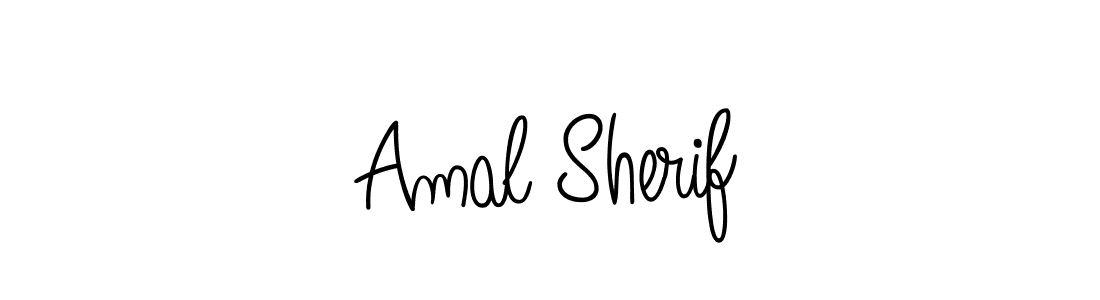 Once you've used our free online signature maker to create your best signature Angelique-Rose-font-FFP style, it's time to enjoy all of the benefits that Amal Sherif name signing documents. Amal Sherif signature style 5 images and pictures png