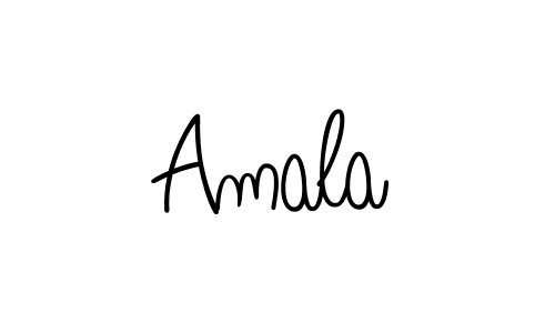 if you are searching for the best signature style for your name Amala. so please give up your signature search. here we have designed multiple signature styles  using Angelique-Rose-font-FFP. Amala signature style 5 images and pictures png