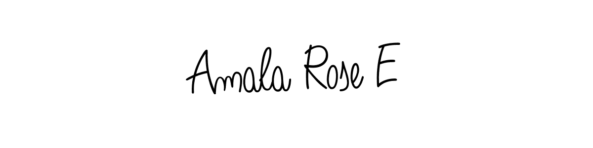 if you are searching for the best signature style for your name Amala Rose E. so please give up your signature search. here we have designed multiple signature styles  using Angelique-Rose-font-FFP. Amala Rose E signature style 5 images and pictures png