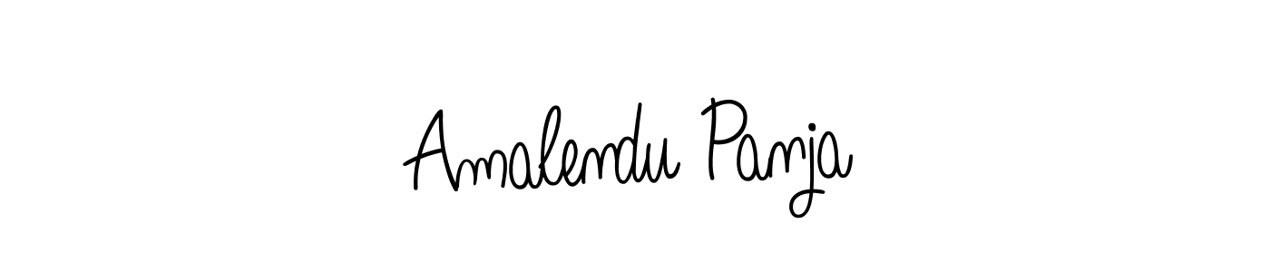 if you are searching for the best signature style for your name Amalendu Panja. so please give up your signature search. here we have designed multiple signature styles  using Angelique-Rose-font-FFP. Amalendu Panja signature style 5 images and pictures png