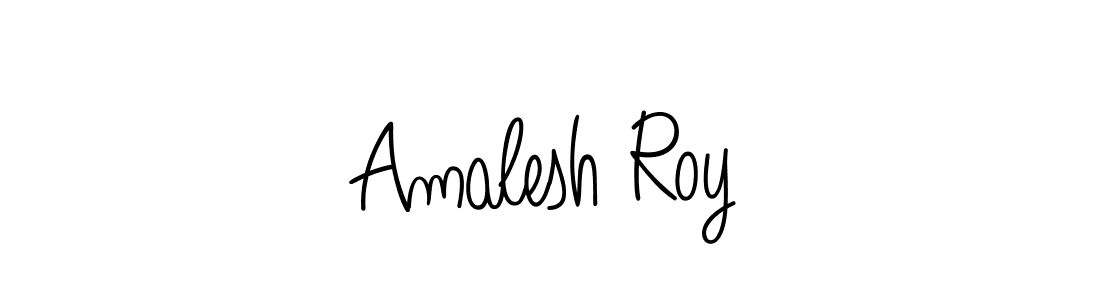 Create a beautiful signature design for name Amalesh Roy. With this signature (Angelique-Rose-font-FFP) fonts, you can make a handwritten signature for free. Amalesh Roy signature style 5 images and pictures png