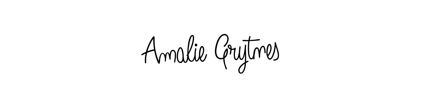 It looks lik you need a new signature style for name Amalie Grytnes. Design unique handwritten (Angelique-Rose-font-FFP) signature with our free signature maker in just a few clicks. Amalie Grytnes signature style 5 images and pictures png