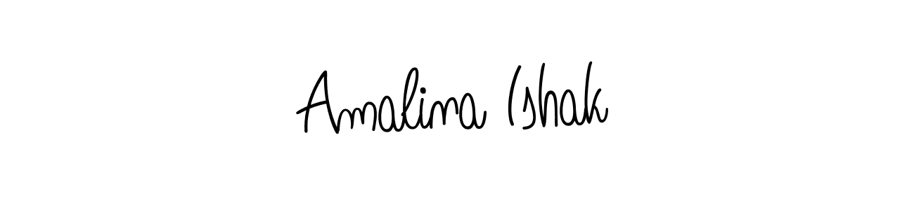 Once you've used our free online signature maker to create your best signature Angelique-Rose-font-FFP style, it's time to enjoy all of the benefits that Amalina Ishak name signing documents. Amalina Ishak signature style 5 images and pictures png