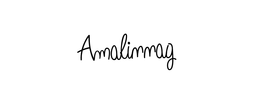 Amalinnag stylish signature style. Best Handwritten Sign (Angelique-Rose-font-FFP) for my name. Handwritten Signature Collection Ideas for my name Amalinnag. Amalinnag signature style 5 images and pictures png