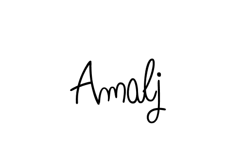 The best way (Angelique-Rose-font-FFP) to make a short signature is to pick only two or three words in your name. The name Amalj include a total of six letters. For converting this name. Amalj signature style 5 images and pictures png