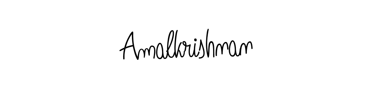 Once you've used our free online signature maker to create your best signature Angelique-Rose-font-FFP style, it's time to enjoy all of the benefits that Amalkrishnan name signing documents. Amalkrishnan signature style 5 images and pictures png