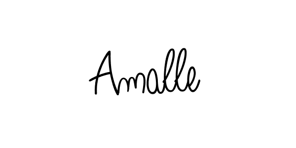 Make a beautiful signature design for name Amalle. Use this online signature maker to create a handwritten signature for free. Amalle signature style 5 images and pictures png