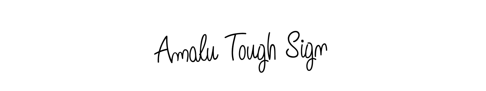 It looks lik you need a new signature style for name Amalu Tough Sign. Design unique handwritten (Angelique-Rose-font-FFP) signature with our free signature maker in just a few clicks. Amalu Tough Sign signature style 5 images and pictures png