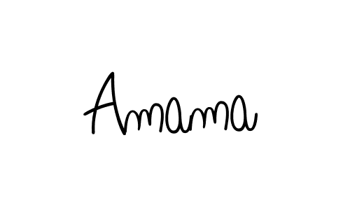 How to make Amama name signature. Use Angelique-Rose-font-FFP style for creating short signs online. This is the latest handwritten sign. Amama signature style 5 images and pictures png