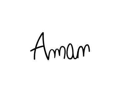 Aman stylish signature style. Best Handwritten Sign (Angelique-Rose-font-FFP) for my name. Handwritten Signature Collection Ideas for my name Aman. Aman signature style 5 images and pictures png