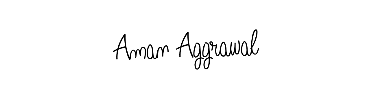 This is the best signature style for the Aman Aggrawal name. Also you like these signature font (Angelique-Rose-font-FFP). Mix name signature. Aman Aggrawal signature style 5 images and pictures png