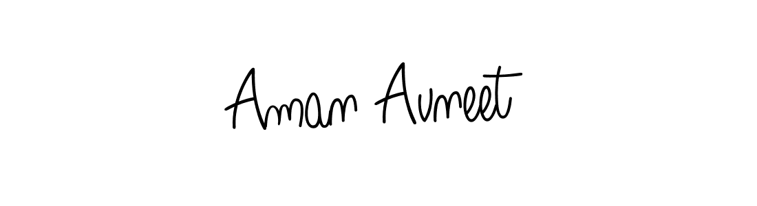 Also You can easily find your signature by using the search form. We will create Aman Avneet name handwritten signature images for you free of cost using Angelique-Rose-font-FFP sign style. Aman Avneet signature style 5 images and pictures png