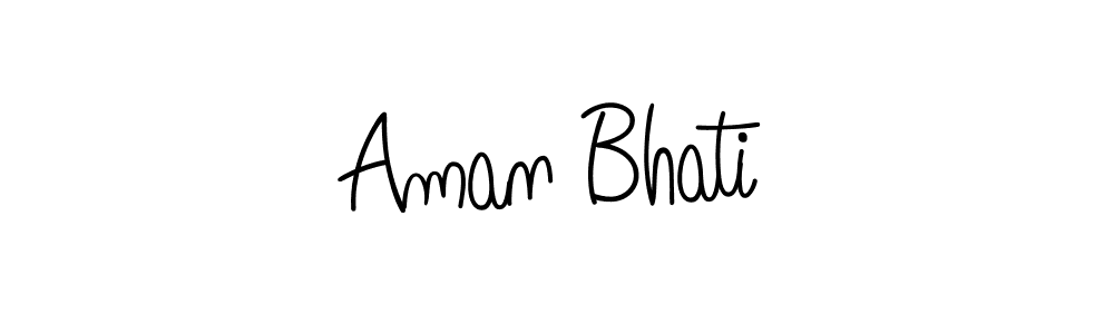 Best and Professional Signature Style for Aman Bhati. Angelique-Rose-font-FFP Best Signature Style Collection. Aman Bhati signature style 5 images and pictures png