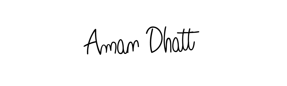 Check out images of Autograph of Aman Dhatt name. Actor Aman Dhatt Signature Style. Angelique-Rose-font-FFP is a professional sign style online. Aman Dhatt signature style 5 images and pictures png