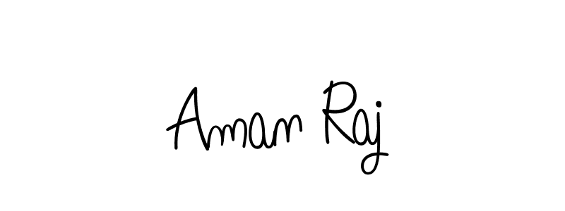 Best and Professional Signature Style for Aman Raj. Angelique-Rose-font-FFP Best Signature Style Collection. Aman Raj signature style 5 images and pictures png