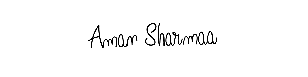 Also we have Aman Sharmaa name is the best signature style. Create professional handwritten signature collection using Angelique-Rose-font-FFP autograph style. Aman Sharmaa signature style 5 images and pictures png