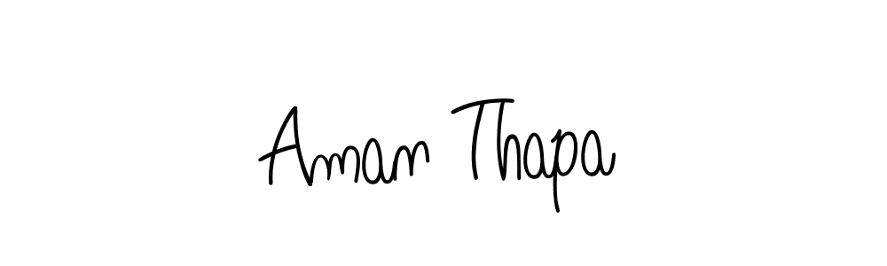 How to make Aman Thapa signature? Angelique-Rose-font-FFP is a professional autograph style. Create handwritten signature for Aman Thapa name. Aman Thapa signature style 5 images and pictures png