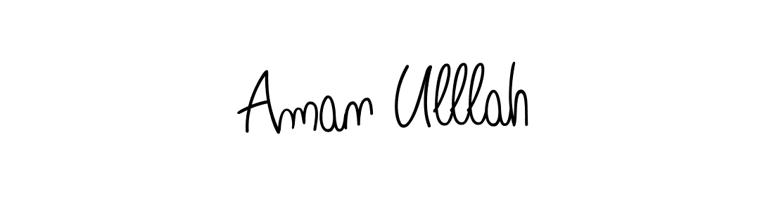 How to Draw Aman Ulllah signature style? Angelique-Rose-font-FFP is a latest design signature styles for name Aman Ulllah. Aman Ulllah signature style 5 images and pictures png