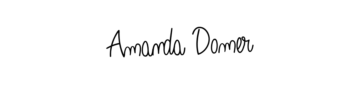 Similarly Angelique-Rose-font-FFP is the best handwritten signature design. Signature creator online .You can use it as an online autograph creator for name Amanda Domer. Amanda Domer signature style 5 images and pictures png