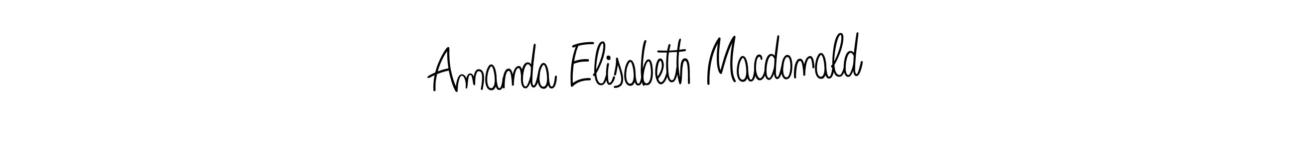 Check out images of Autograph of Amanda Elisabeth Macdonald name. Actor Amanda Elisabeth Macdonald Signature Style. Angelique-Rose-font-FFP is a professional sign style online. Amanda Elisabeth Macdonald signature style 5 images and pictures png