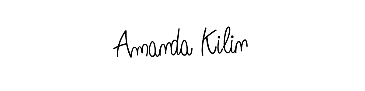 Create a beautiful signature design for name Amanda Kilin. With this signature (Angelique-Rose-font-FFP) fonts, you can make a handwritten signature for free. Amanda Kilin signature style 5 images and pictures png