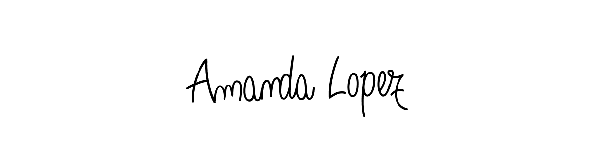 You can use this online signature creator to create a handwritten signature for the name Amanda Lopez. This is the best online autograph maker. Amanda Lopez signature style 5 images and pictures png