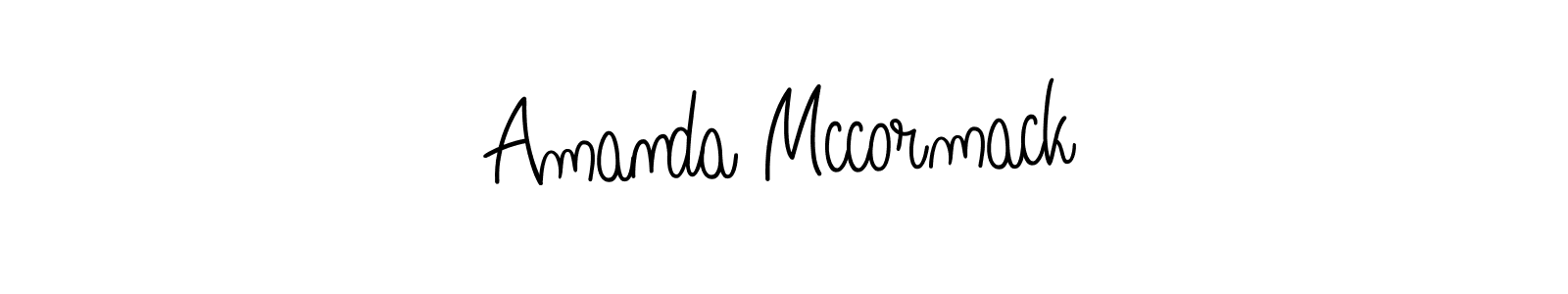 Use a signature maker to create a handwritten signature online. With this signature software, you can design (Angelique-Rose-font-FFP) your own signature for name Amanda Mccormack. Amanda Mccormack signature style 5 images and pictures png
