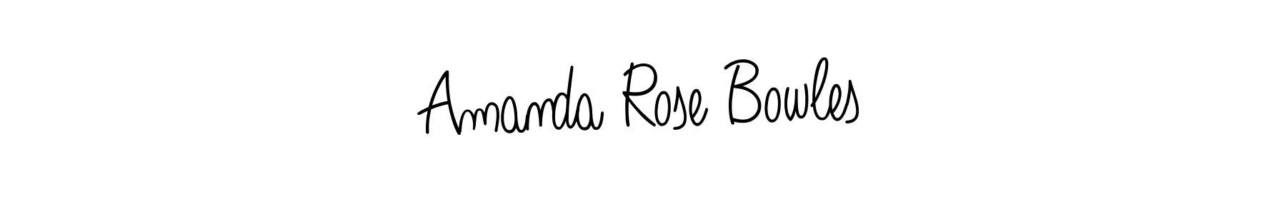 Here are the top 10 professional signature styles for the name Amanda Rose Bowles. These are the best autograph styles you can use for your name. Amanda Rose Bowles signature style 5 images and pictures png
