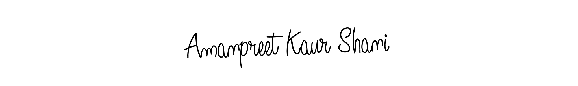 How to Draw Amanpreet Kaur Shani signature style? Angelique-Rose-font-FFP is a latest design signature styles for name Amanpreet Kaur Shani. Amanpreet Kaur Shani signature style 5 images and pictures png