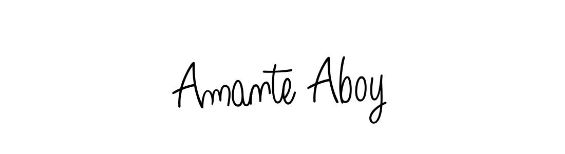 Similarly Angelique-Rose-font-FFP is the best handwritten signature design. Signature creator online .You can use it as an online autograph creator for name Amante Aboy. Amante Aboy signature style 5 images and pictures png