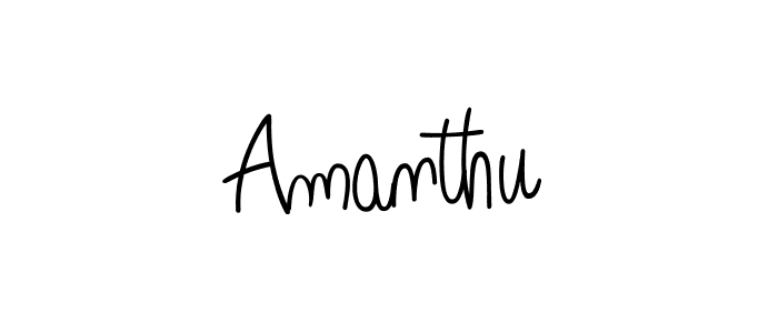 How to Draw Amanthu signature style? Angelique-Rose-font-FFP is a latest design signature styles for name Amanthu. Amanthu signature style 5 images and pictures png