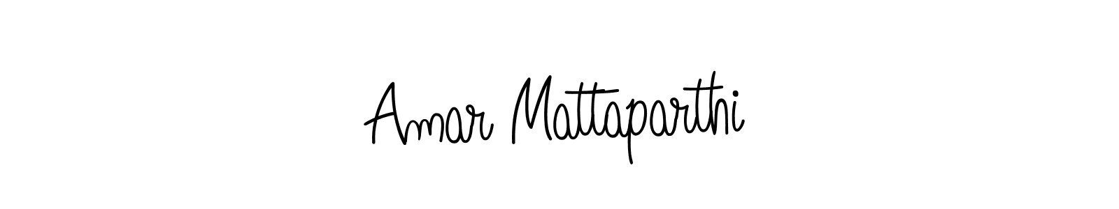 if you are searching for the best signature style for your name Amar Mattaparthi. so please give up your signature search. here we have designed multiple signature styles  using Angelique-Rose-font-FFP. Amar Mattaparthi signature style 5 images and pictures png