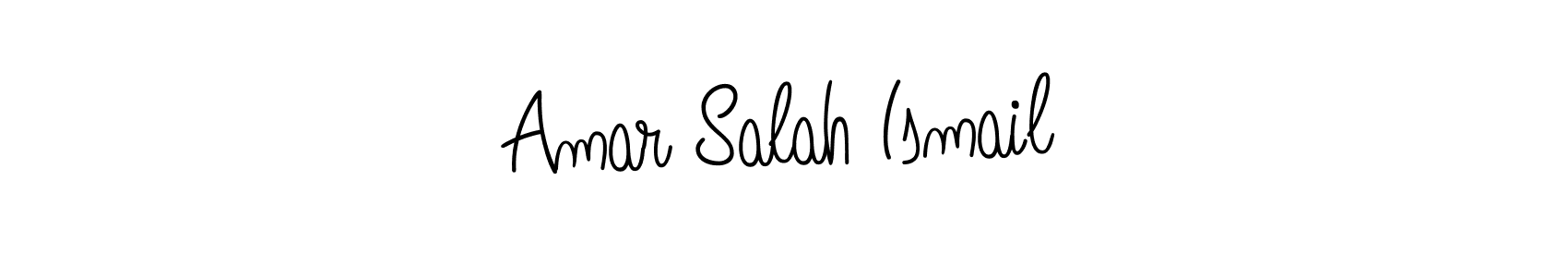 Create a beautiful signature design for name Amar Salah Ismail. With this signature (Angelique-Rose-font-FFP) fonts, you can make a handwritten signature for free. Amar Salah Ismail signature style 5 images and pictures png