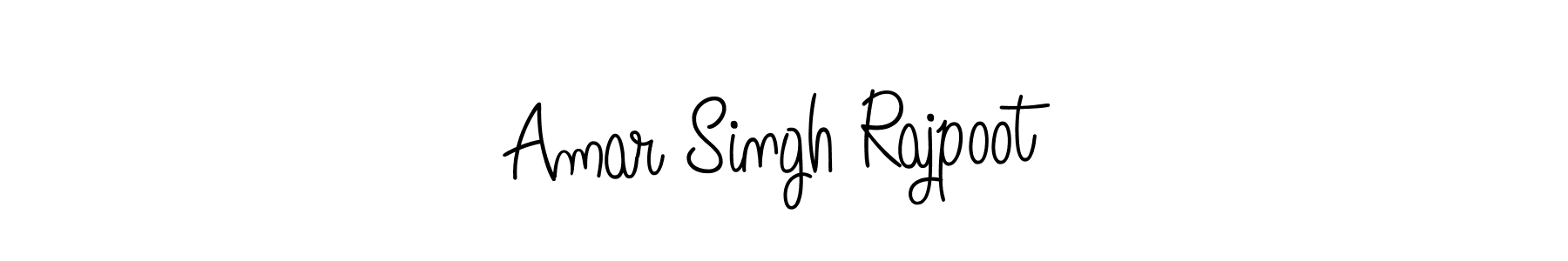 The best way (Angelique-Rose-font-FFP) to make a short signature is to pick only two or three words in your name. The name Amar Singh Rajpoot include a total of six letters. For converting this name. Amar Singh Rajpoot signature style 5 images and pictures png