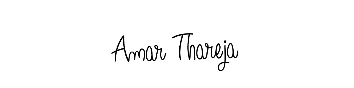 How to make Amar Thareja signature? Angelique-Rose-font-FFP is a professional autograph style. Create handwritten signature for Amar Thareja name. Amar Thareja signature style 5 images and pictures png