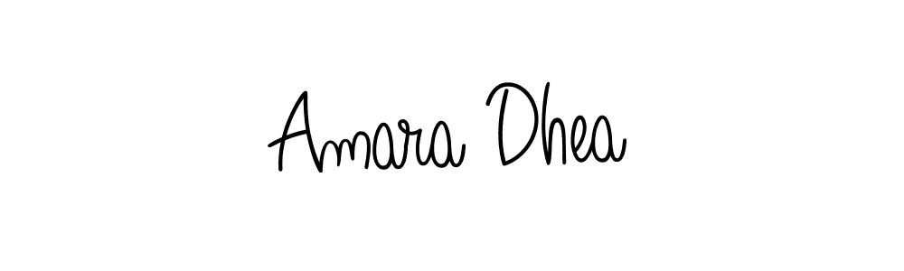 Best and Professional Signature Style for Amara Dhea. Angelique-Rose-font-FFP Best Signature Style Collection. Amara Dhea signature style 5 images and pictures png