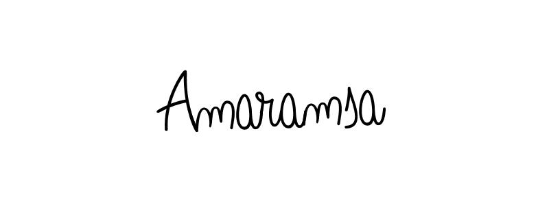 Here are the top 10 professional signature styles for the name Amaramsa. These are the best autograph styles you can use for your name. Amaramsa signature style 5 images and pictures png