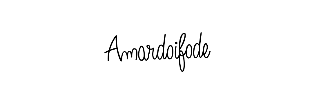 Design your own signature with our free online signature maker. With this signature software, you can create a handwritten (Angelique-Rose-font-FFP) signature for name Amardoifode. Amardoifode signature style 5 images and pictures png