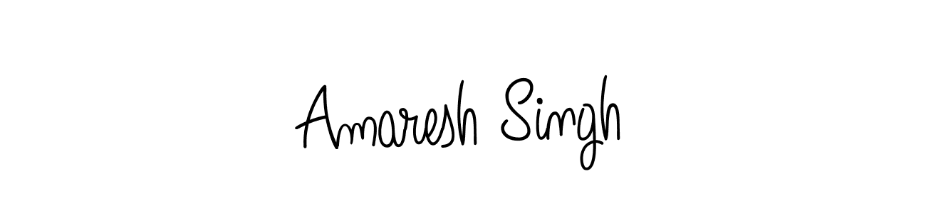 How to make Amaresh Singh signature? Angelique-Rose-font-FFP is a professional autograph style. Create handwritten signature for Amaresh Singh name. Amaresh Singh signature style 5 images and pictures png