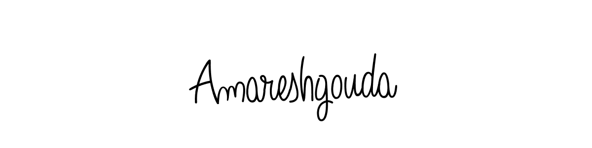 Create a beautiful signature design for name Amareshgouda. With this signature (Angelique-Rose-font-FFP) fonts, you can make a handwritten signature for free. Amareshgouda signature style 5 images and pictures png