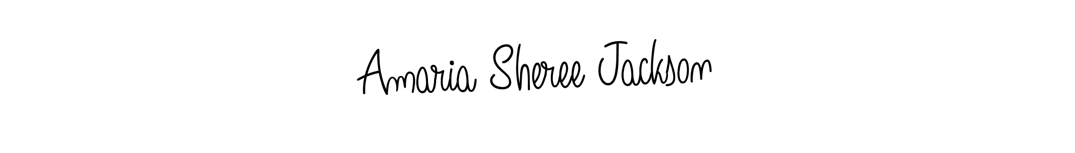 How to Draw Amaria Sheree Jackson signature style? Angelique-Rose-font-FFP is a latest design signature styles for name Amaria Sheree Jackson. Amaria Sheree Jackson signature style 5 images and pictures png