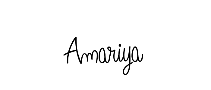 Angelique-Rose-font-FFP is a professional signature style that is perfect for those who want to add a touch of class to their signature. It is also a great choice for those who want to make their signature more unique. Get Amariya name to fancy signature for free. Amariya signature style 5 images and pictures png