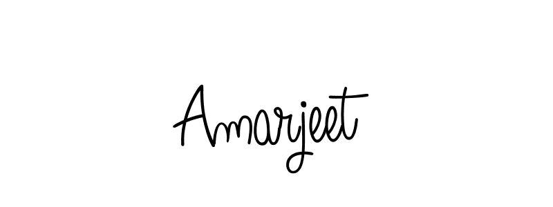 Also we have Amarjeet name is the best signature style. Create professional handwritten signature collection using Angelique-Rose-font-FFP autograph style. Amarjeet signature style 5 images and pictures png