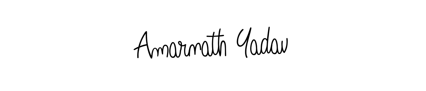 How to make Amarnath Yadav signature? Angelique-Rose-font-FFP is a professional autograph style. Create handwritten signature for Amarnath Yadav name. Amarnath Yadav signature style 5 images and pictures png