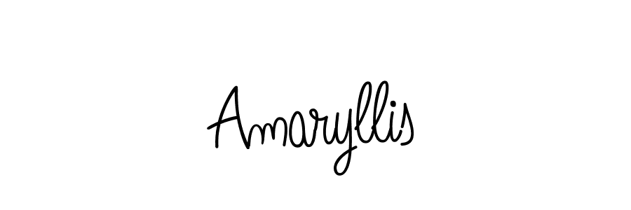 Make a beautiful signature design for name Amaryllis. Use this online signature maker to create a handwritten signature for free. Amaryllis signature style 5 images and pictures png