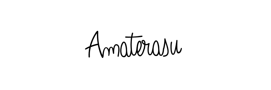 Make a beautiful signature design for name Amaterasu. With this signature (Angelique-Rose-font-FFP) style, you can create a handwritten signature for free. Amaterasu signature style 5 images and pictures png