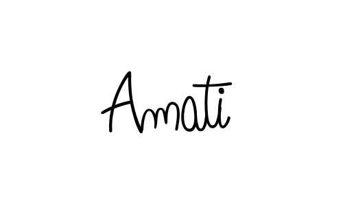 Also we have Amati name is the best signature style. Create professional handwritten signature collection using Angelique-Rose-font-FFP autograph style. Amati signature style 5 images and pictures png