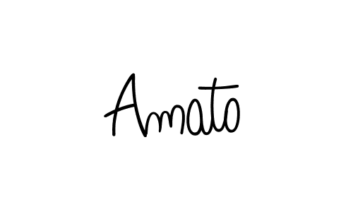 Make a beautiful signature design for name Amato. Use this online signature maker to create a handwritten signature for free. Amato signature style 5 images and pictures png