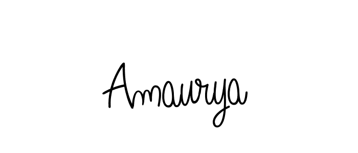 Create a beautiful signature design for name Amaurya. With this signature (Angelique-Rose-font-FFP) fonts, you can make a handwritten signature for free. Amaurya signature style 5 images and pictures png