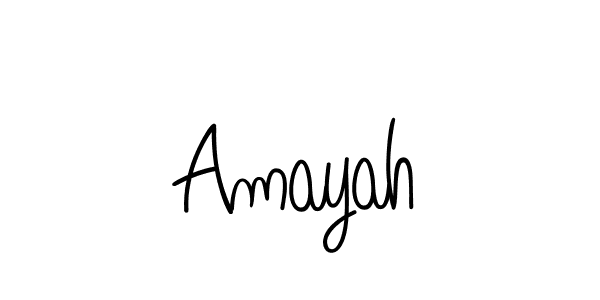 Also we have Amayah name is the best signature style. Create professional handwritten signature collection using Angelique-Rose-font-FFP autograph style. Amayah signature style 5 images and pictures png
